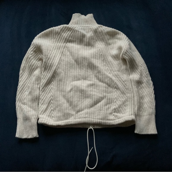 J. Crew Front-pocket turtleneck sweater in ivory - Picture 8 of 8